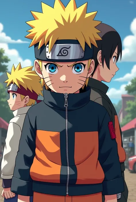 Create images of Naruto in his all age
