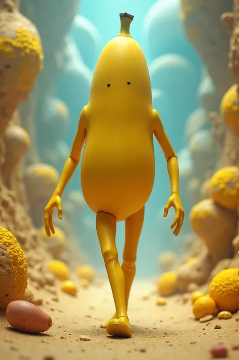 Banana walk man
