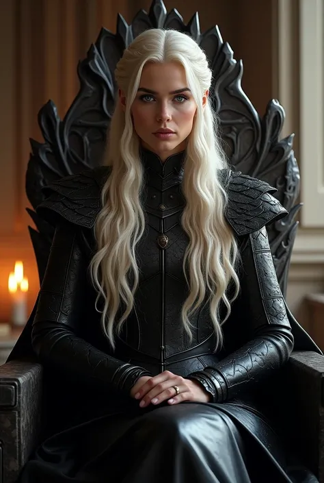 ((melhor qualitativo)) , (detalhado), Dazzling Visenya Targaryen, Armadura do Dragão Negro, Espada Negra, ((best qualityer)) , (detailded), Dazzling Visenya Targaryen, black dragon armor, Black Sword, Recreate various painters of the painter Caravaggio, be...