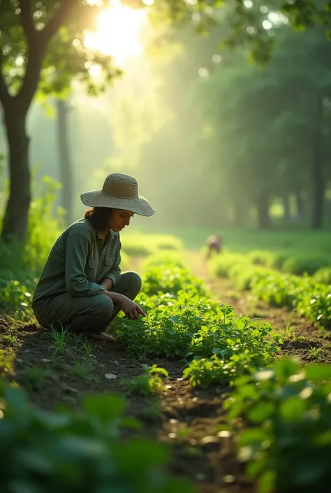 Organic farming is a way of cultivating plants and raising animals that avoids the use of synthetic fertilizers, pesticides, and genetically modified organisms (GMOs). It emphasizes natural techniques to maintain soil fertility, manage pests, and promote p...