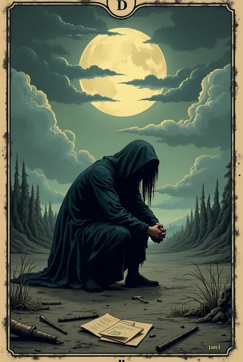 Tarot card of failure