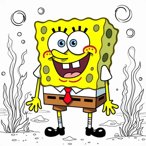 Spongebob Squarepants Coloring Pages