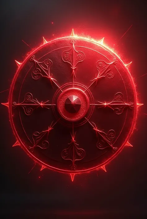 Red Mystical Shield
A circular shield that can deflect dark energy attacks and protect against powerful blows. It’s often used in conjunction with his sword for balanced offense and defense.