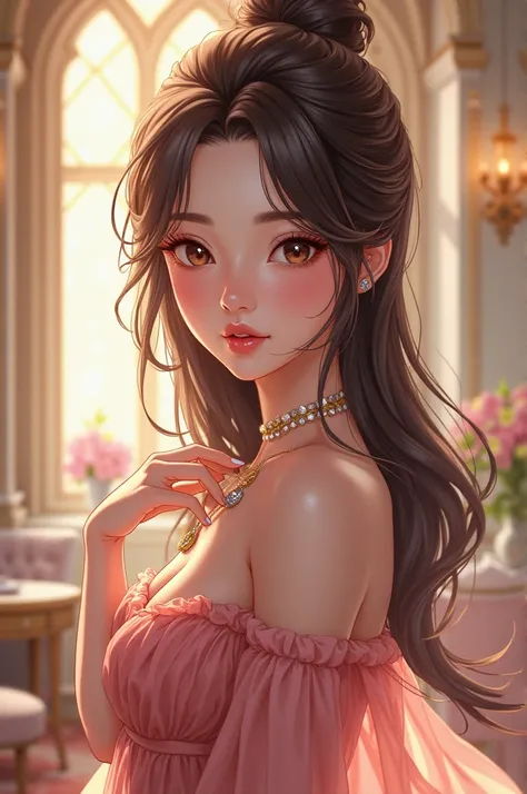 Luxurygirl in anime style 