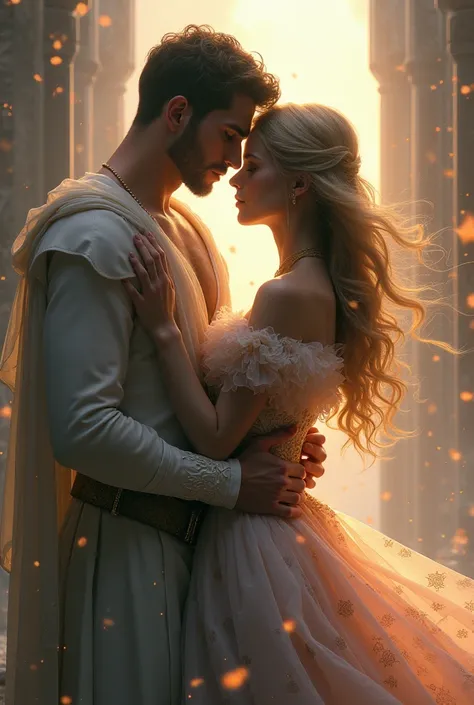 Prince and princess together tragic love story fantasy with superpowers and some drama