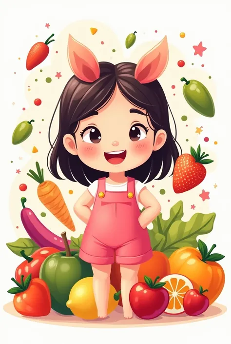 Here are some drawing ideas for the "Eat Right, Live Fresh" theme:

1. **Various Fruits and Vegetables**: Draw healthy foods like apples, carrots, bananas, broccoli, and citrus. Each food can be drawn in bright colors to symbolize health and energy.

2. **...