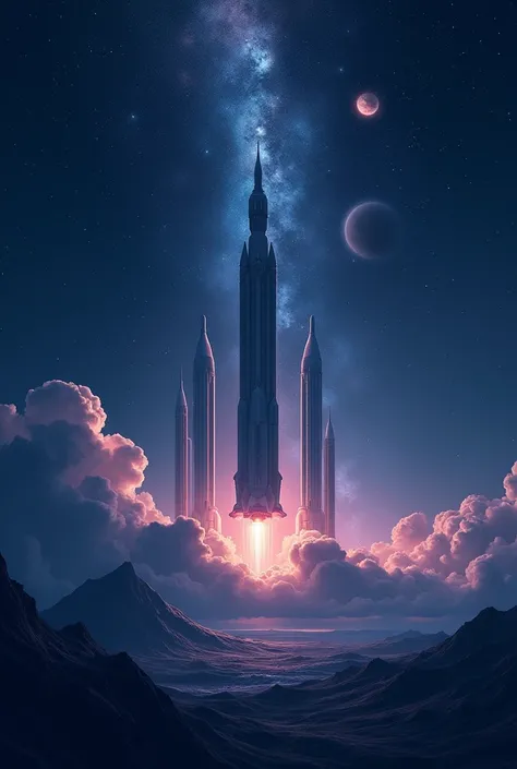 A wallpaper for phone about NASA, dark colors