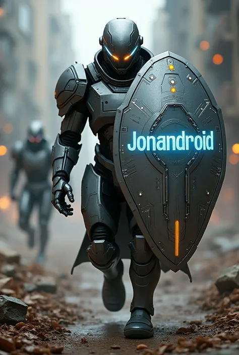 A shield that says JONANDROID 