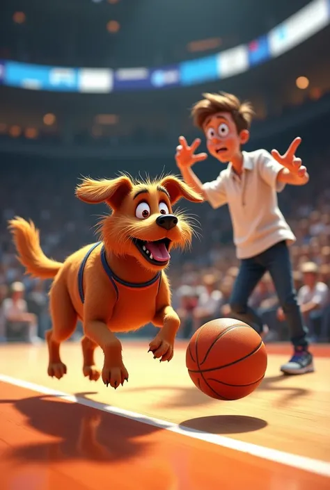 A basketball dog that the coach doesn&#39;t like