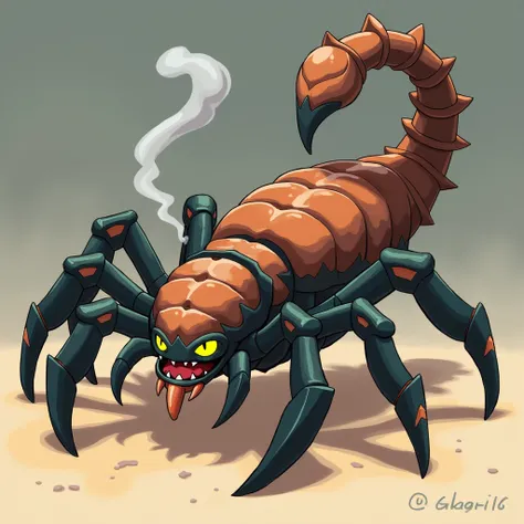 Alternative Pokemon based on spider and scorpion of Poison and Ground types.