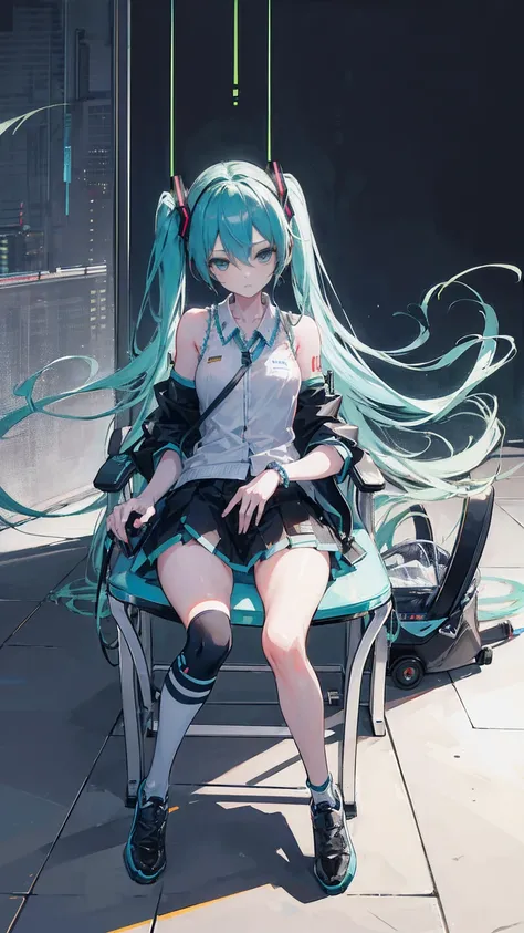 hatsune miku,blindfold,,(best quality,8k,highres, masterpiece:1.2), ultra-detailed, HDR, UHD, studio lighting, ultra-fine painting, sharp focus, physically-based rendering, extreme detail description, professional, vivid colors, bokeh, portraits, concept a...