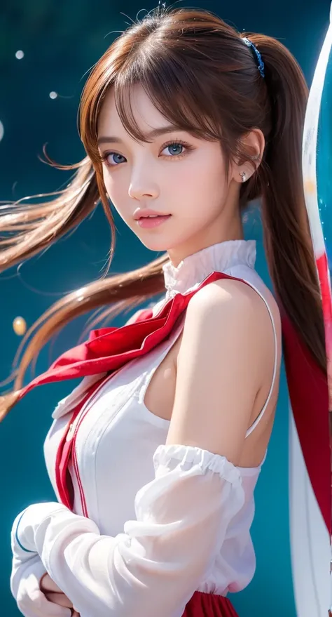 (​masterpiece:1.2、top-quality)、(Beautiful Eyes of Details:1.2)、(the Extremely Detailed CG Unity 8K Wallpapers、​masterpiece、top-quality、ultra-detailed、Best Shadows)、(Detailed background)、(beautifull detailed face、beatiful detailed eyes)、highly contrast、(The...