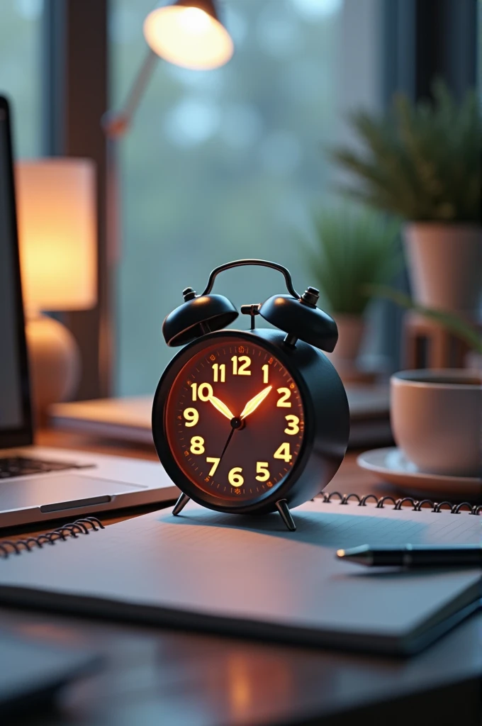 Alarm clock and art of time management 