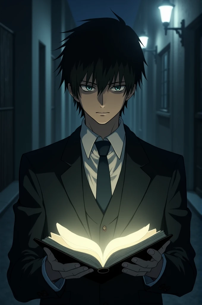 Mikami finding the death note instead of light Yagami 