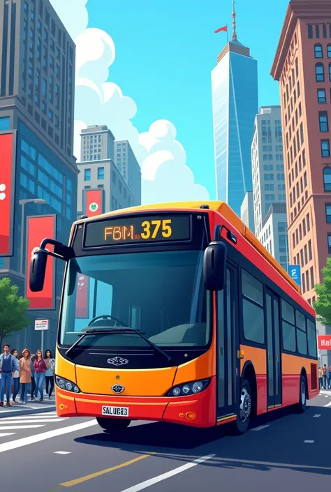 Bus Number 375 
Thumbnail for youtube 
