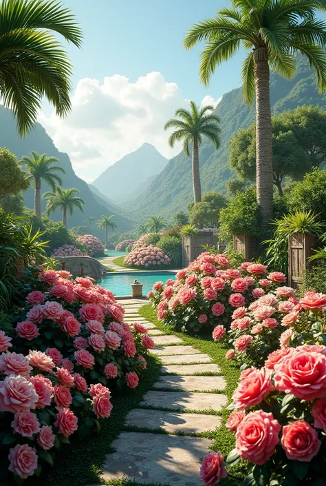 🌹 flowers🎄🌴 garden mounding 