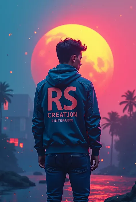 write me some prompts to generator logo for my motivational YouTube channel, the name of channel "RS creation Soot " the logo master contain the name of the channel.