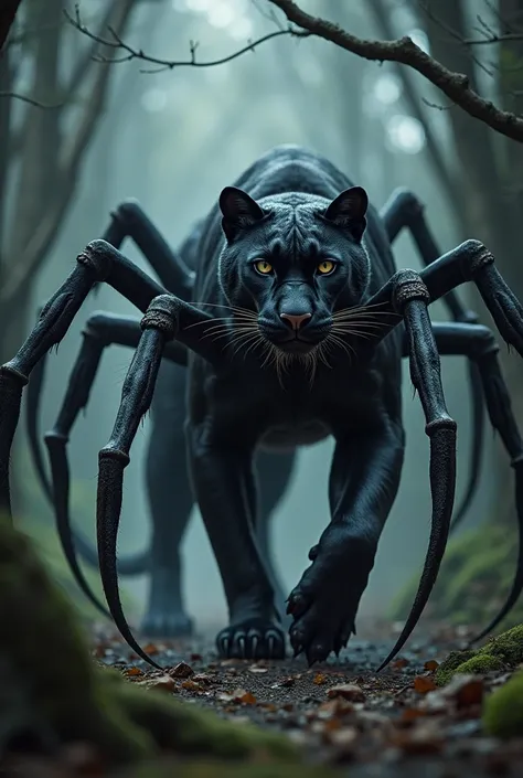 Panther + spider