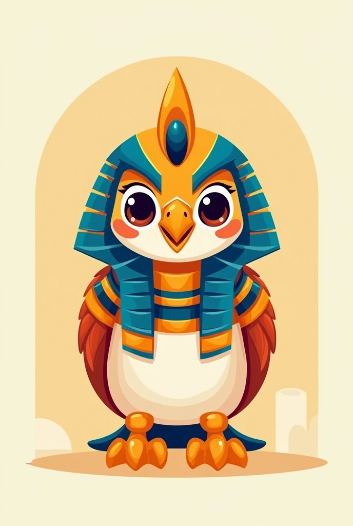 Friendly Horus Logo, Cute, close