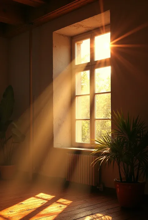 window, the sun shines through the glass, за windowм фрагмент паутины