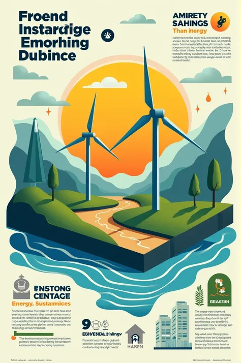 Energy conservation poster image 