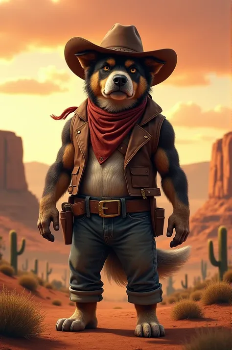 Cowboy Dog 