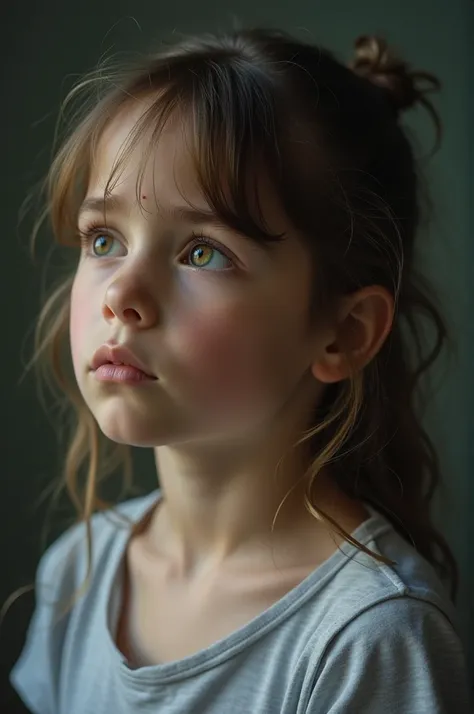 A girl watches over her aunt who is fighting cancer with feelings of sadness and fear 
