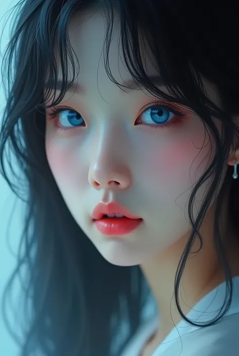 My Name series korean and blue eyes