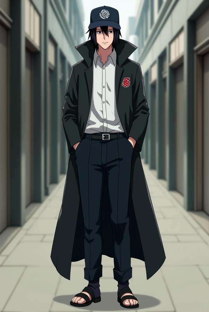 Itachi Uchiha wears a cleaner&#39;s outfit