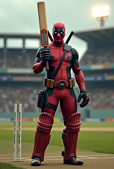 Make Deadpool with  ms dhoni 