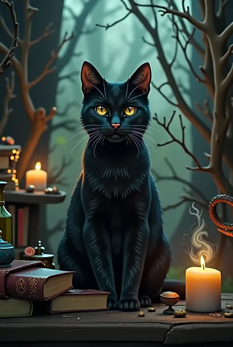 Witch cat