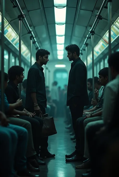 **"Unexpected Helper":** Explore the interaction between Sanjay and the suspicious person with the bag. How does Sanjay confront the person, and what are the results? In train 