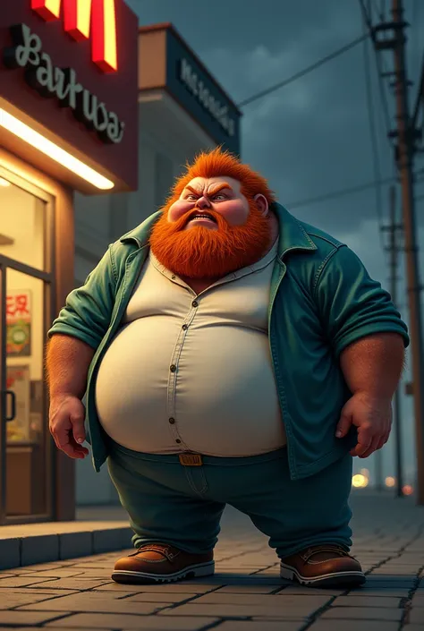 a man named caseoh is very fat and ginger goes to a McDonalds
oh no! the McDonalds is closed he gets very angry and fatter