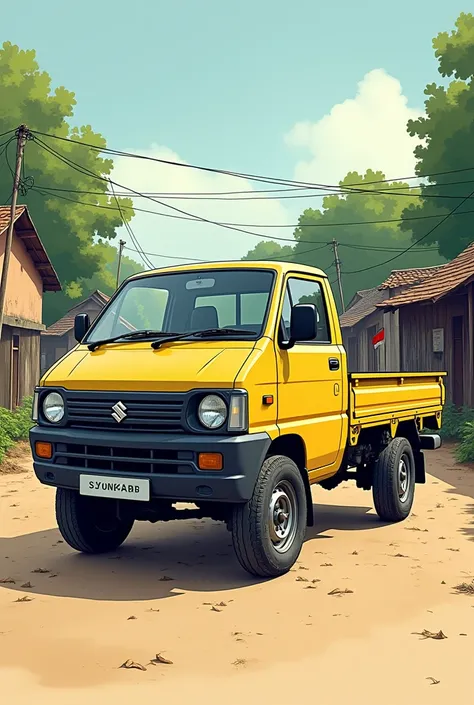 Generate a Suzuki ravi pickup truck