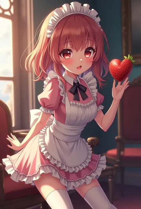 Sexy anime maid petite 
