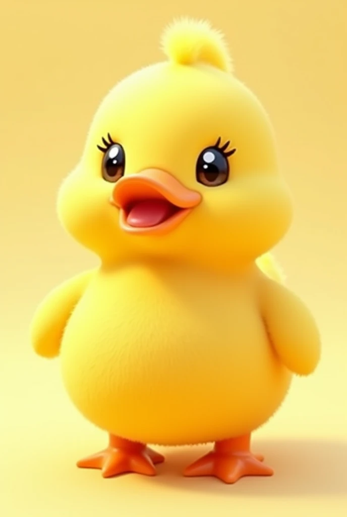 Create a yellow duck