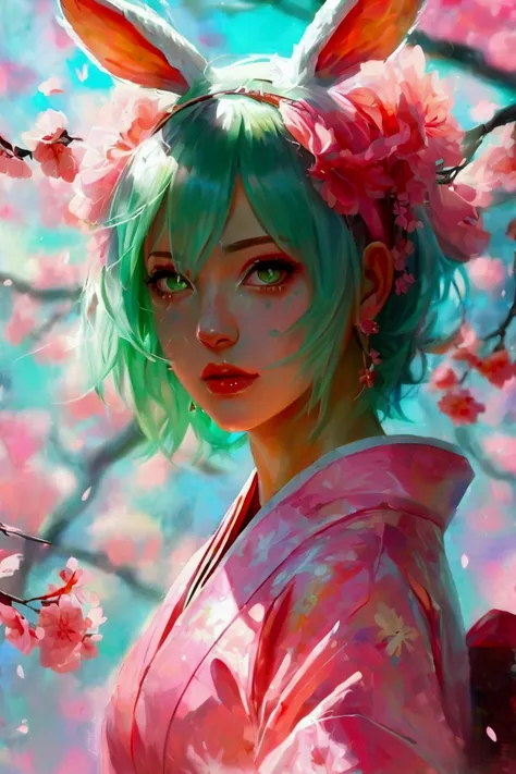 Sakura haruno if she was from the Ōtsutsuki clan(Naruto), attractive, beautiful, semi realism art style, DC comic art style, full body, reference sheet, character sheet, game concept art, ethereal James Jean and Artie Galan style oil paintings, illustratio...