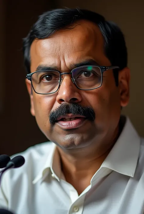 Cut to a close-up of Kejriwal]Kejriwal (clip):
"मैं चाहता हूँ कि दिल्ली विधानसभा चुनाव नवंबर में महाराष्ट्र के साथ कराए जाएं।"