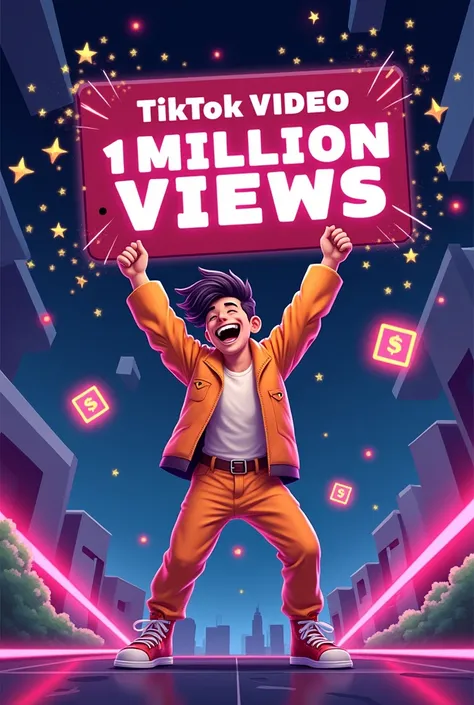 promotion, 1M VIEWS ON TIKTOK R$500