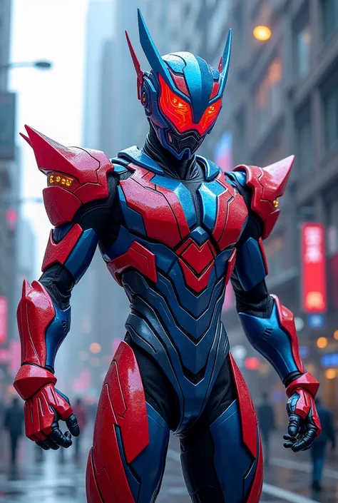 Kamen Rider Para Dx Blue Red Form