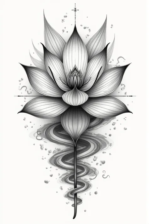 Lotus tatoo design