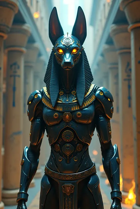 Cyber anubis egypt symbols 