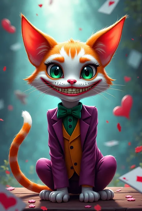 Cartoon cat joker skin
