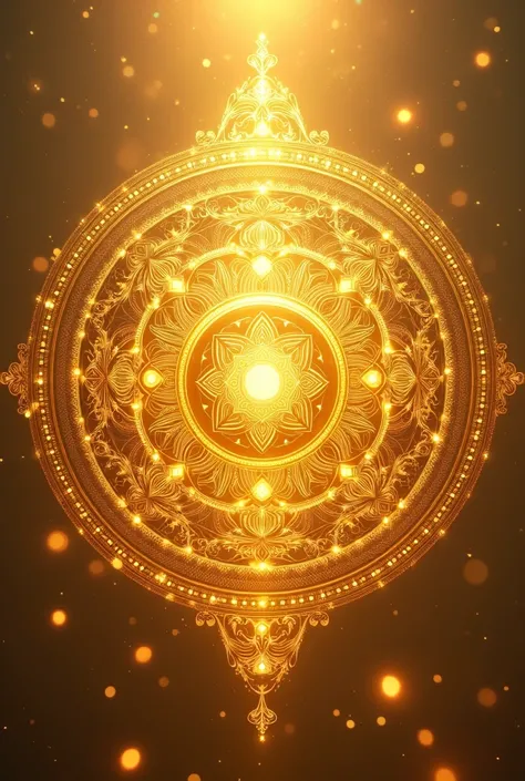 golden mandala