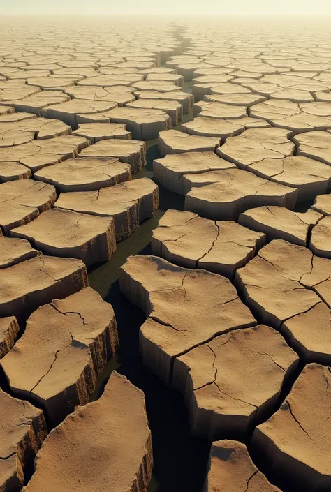 Startling Image of a Cracked, Dry Ground