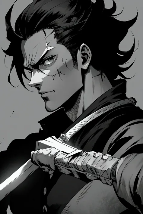 a close up of a person holding a sword in front of a bunch of zombies, roronoa zoro, badass anime 8 k, 4 k manga wallpaper, best anime 4k konachan wallpaper, anime epic artwork, handsome guy in demon slayer art, demon slayer artstyle, anime art wallpaper 4...