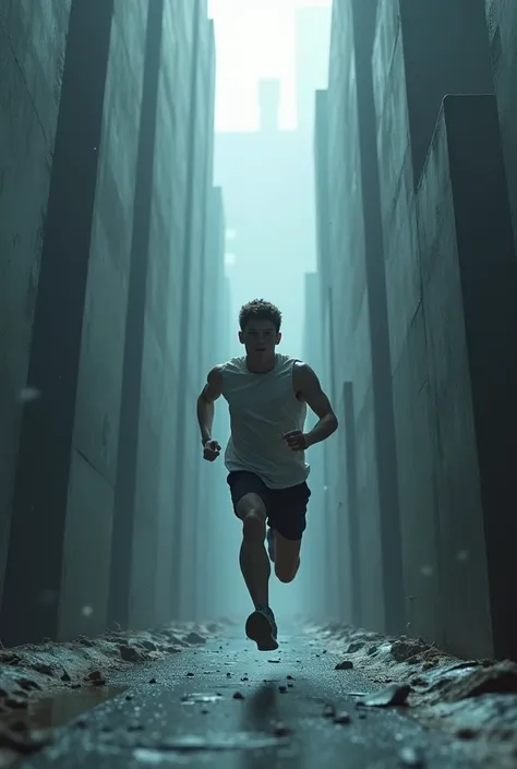 He runs very fast maze runner