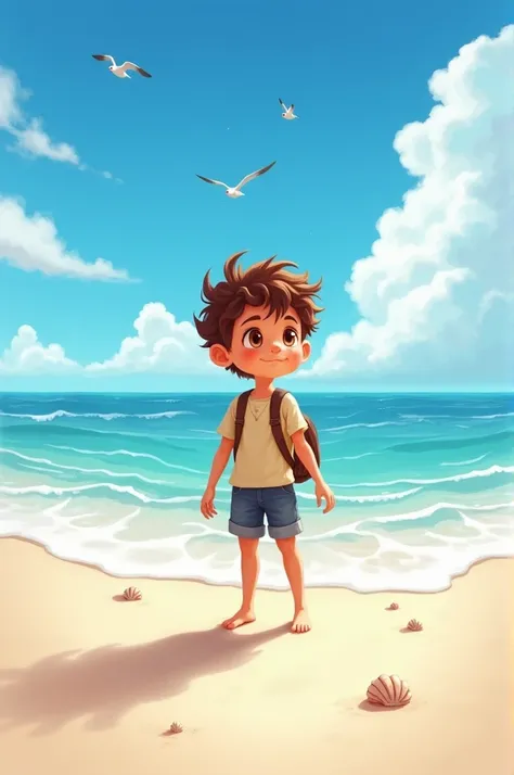 Boy at the beach 