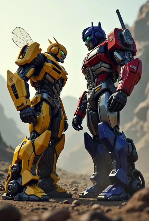 transformers bumblebee  ,optimus  prime