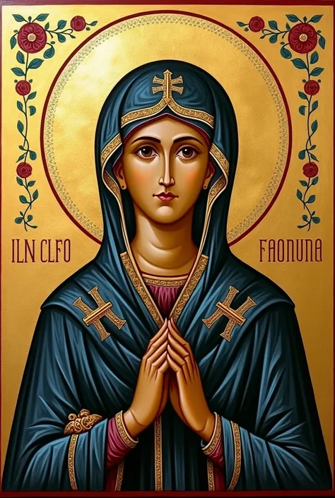 Saint Sophia Orthodox icon sister of Saint Anna